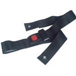 Complete Medical Velcro Type Closure Seat Belt 48" Black