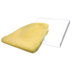 Skil-Care Solid Foam Cushion w/Sheepskin Cover