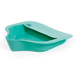 AliMed® Bariatric Bed Pan w/Anti-Splash and Bed Pan Holder