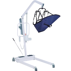 Drive Medical Battery-Powered Patient Lift with 6-Point Cradle - 450 lbs.