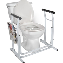 Drive Medical Free-standing Toilet Safety Rail - 1/cs & 2/cs