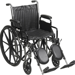 Drive Medical Silver Sport 2 Wheelchair - Dual Axle