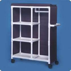 IPU Garment Rack with Shelves