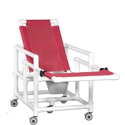 IPU Reclining Shower Chair Commode