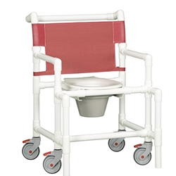 IPU Oversize Shower Chair Commode