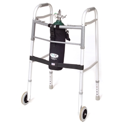 Kinsman Walker O2 Tank Holder for Wheeled Walker, D and T Tanks