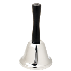 Medium Hand Bell, 2 1/2" diameter steel base