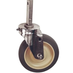 Replacement Swivel  Caster, 5", Fits Lakeside carts #50646 to #50653 and #50753 to #50760