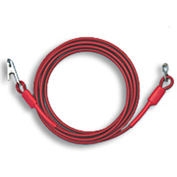 Red Assembled 7 Ft Red 3mm Pull / Light Cord