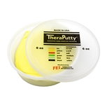 CanDo Theraputty Exercise Material - 6 oz - Yellow - X-soft