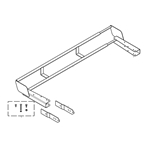 Invacare 4" Extension Kit for CS Beds