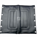 Universal 22 x 18 Black Seat Vinyl Upholstery