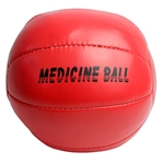 Plyometric Medicine Ball, 7.5" Diameter, 4.4 lbs., Red