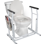 Drive Medical Free-standing Toilet Safety Rail - 1/cs & 2/cs