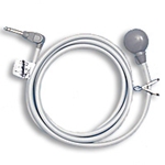 Callcare Air Activated Single Momentary Nurse Call Cords - Qtr Inch Phone Plug - Oxygen Safe