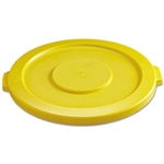 Rubbermaid Round Flat Top Lid, for 44-Gallon Round Brute Containers, 24 1/2" dia. - Various Colors