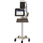Nurse Rosie EHR Smartcart with Rosebud® VC Vital Signs Monitor