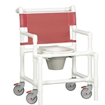 IPU Oversize Shower Chair Commode