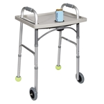 Walker Tray with Cup Holder