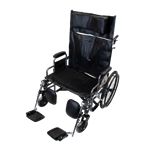 Bariatric Reclining Wheelchair w/ ELR 28"