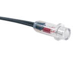 T 1-3/4 Wire Terminal Bulb, 28 V, 0.024 A, Clear